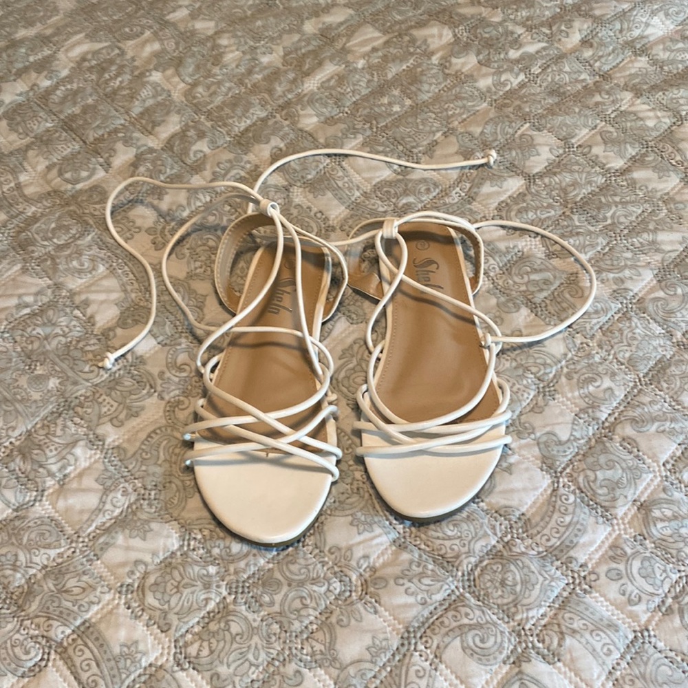 SHEIN lace up sandals